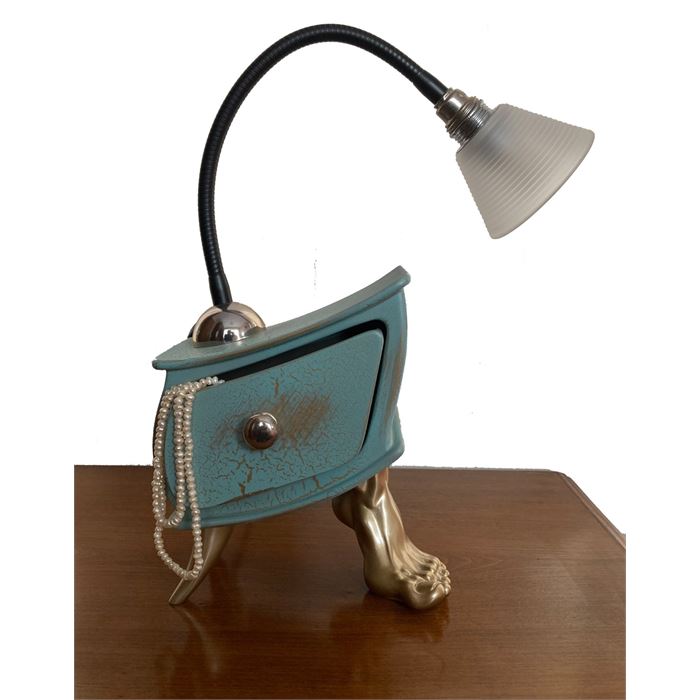 Çekmeceli Masa Lambası / Lamp Slate